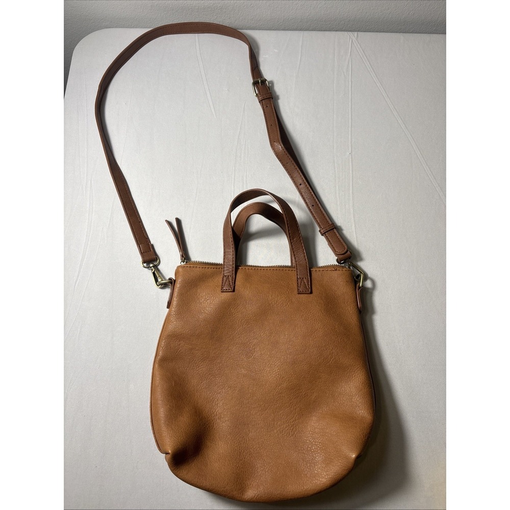 Antik Kraft Versatile Brown Crossbody Bag Purse